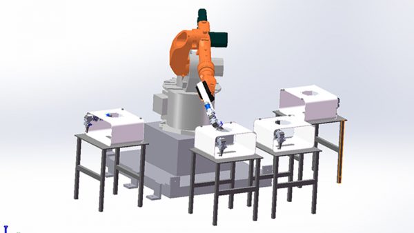 金沙威尼斯欢乐娱人城机器人激光焊接系统-六轴焊接
